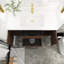 Meuble-lavabo simple avec plateau Makkiyah-522069170
