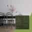 L 11 7/8 po x H 11 7/8 po Panneau mural décoratif 3D EnduraWall Oslo, vert canyon satiné UltraCover (couvre 0,98 pi2)-123532157