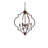 Guarino 4-Light Dimmable Geometric Chandelier-1703757160-1703757161