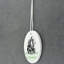 Mad Hatter Alice In Wonderland Circle Shaped Ceramic Ornament Bauble