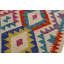 Tapis ivoire en laine noué à la main 3 pi 2 po x 4 pi 9 po Lovrien