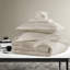 Ensembles de literie grand neutre en polyester, style moderne pour la maison