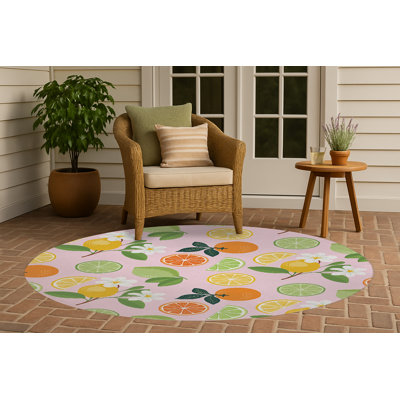 Tapis d'extérieur Sunny Citrus