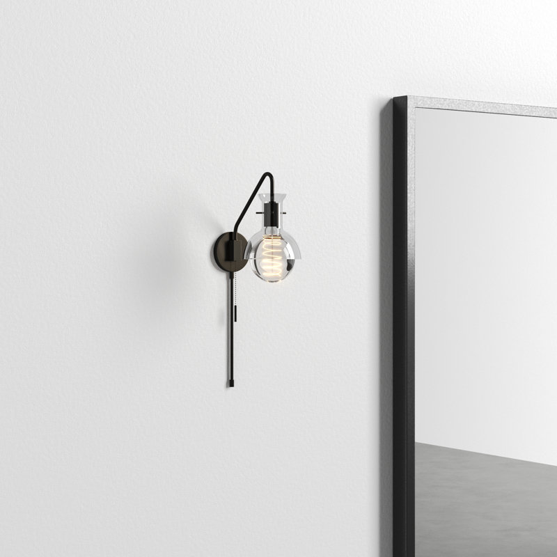 Luke Armed Sconce, Old Bronze