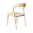 Rena Ash Wood Upholstered Dining Chair-109371761