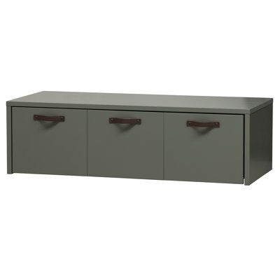 Wood Storage Bench