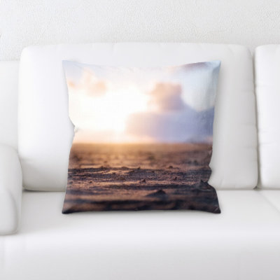 Anna Microsuede Reversible Throw Pillow
