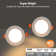 12-Pack 4" LED Recessed Ceiling Light
