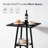 Bar Table, 2-Tier High Top Pub Table, Counter Height Table With Storage, Small Kitchen Dining Table, Bar Table For Living Room Party-839715527