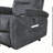 Pascasio Upholstered Heated Massage Chair-311626768