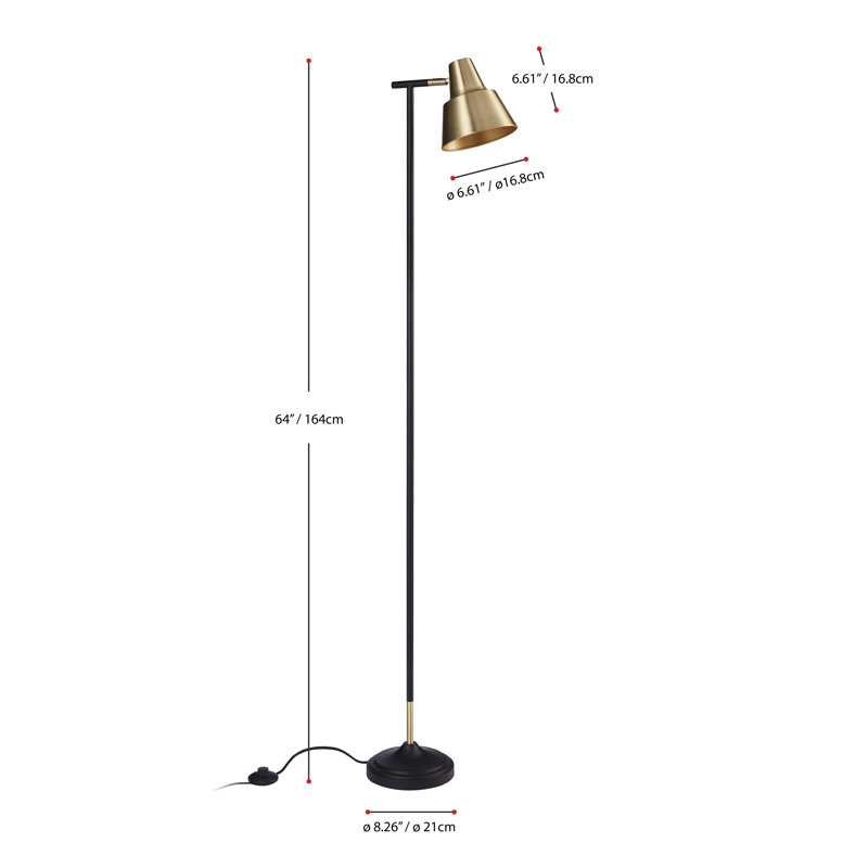 Lampe sur pied 65 po Dehoyos