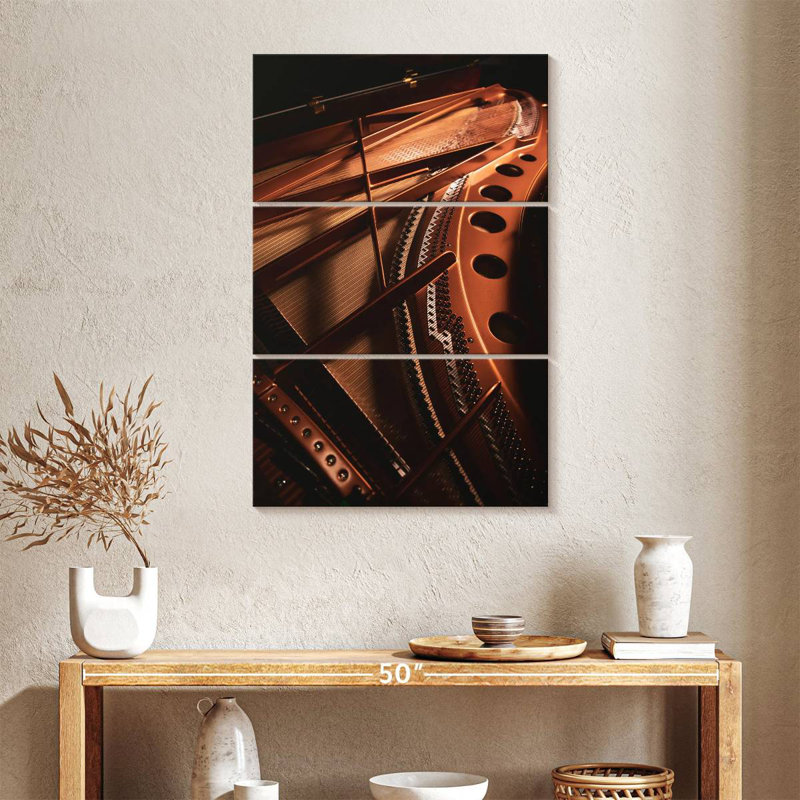 Abarca Piano Strings And Frame, 38" H x 24" W
