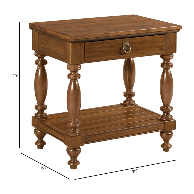 Table de chevet Warren, Brown