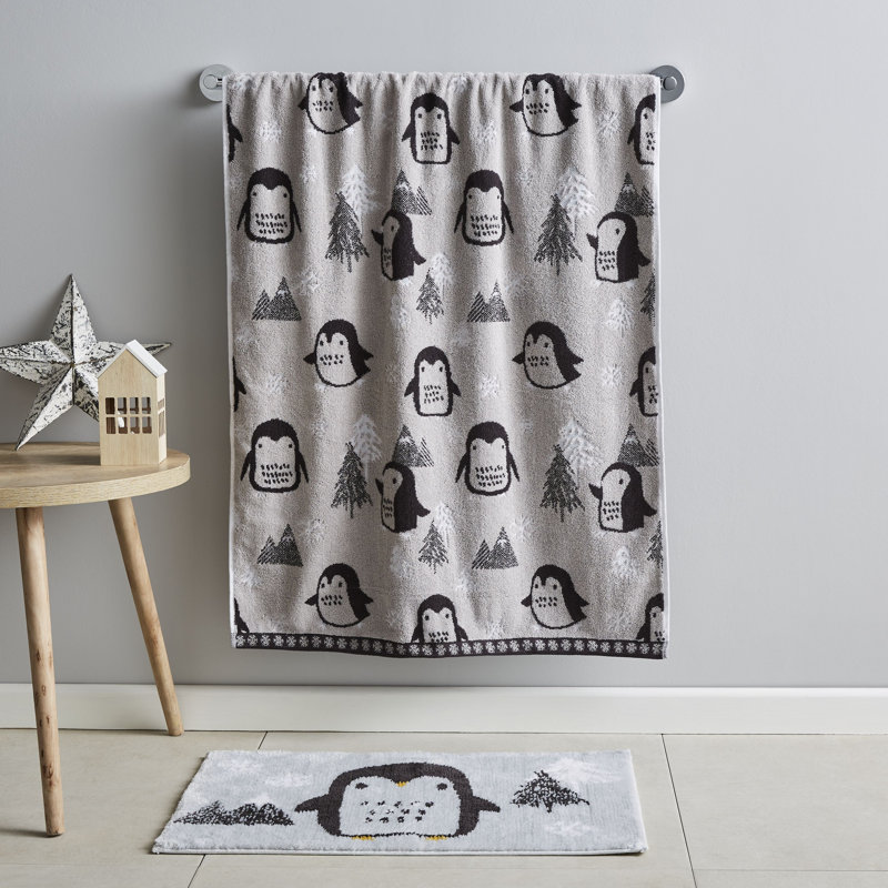 Cosy Penguin 100% Cotton Towel
