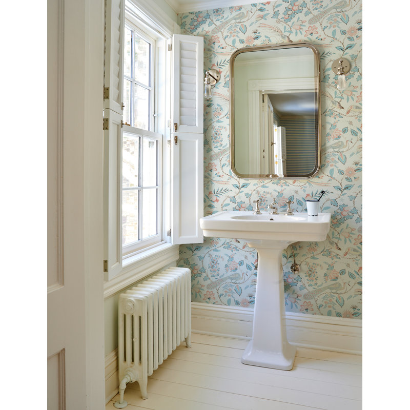 Campagne Wallpaper, Blue/Gris