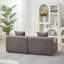 Canapé modulaire avec 2 coussins-849297455
