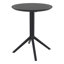 Table bistro pliable en plastique pour 2 personnes Elodie