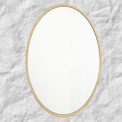 Fleenor Metal Flat Wall Mirror
