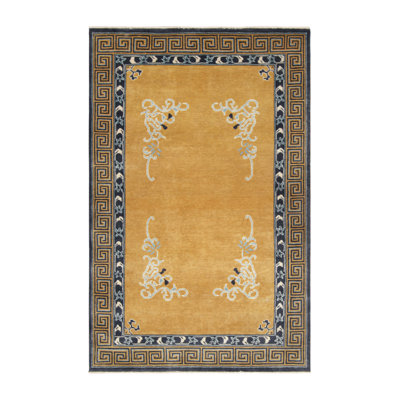One-of-a-Kind 4'1x6'2 Hand Knotted Area Rug