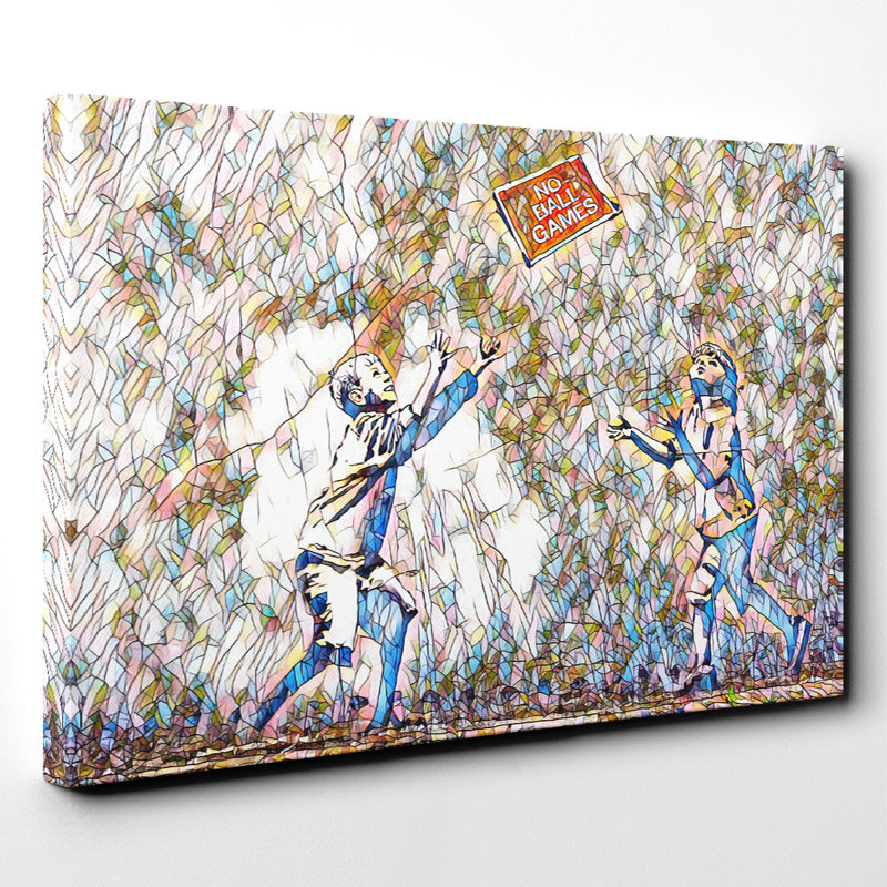 No Ball Games - Wrapped Canvas, 40cm H x 60cm W