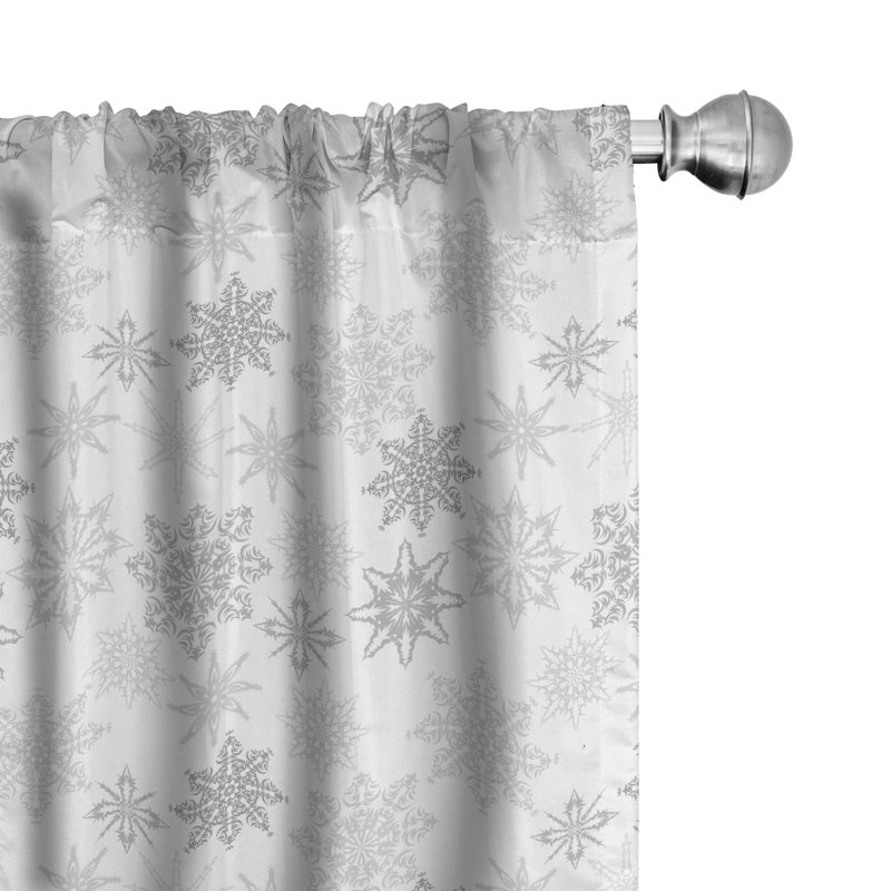Semi-Sheer Rod Pocket Sliding Panel, 28" x 63"
