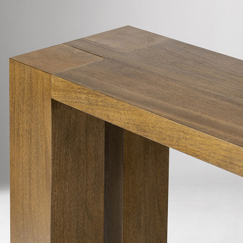 Console moderne de style nordique, H 29,9 po x l 55,1 po x P 15 po
