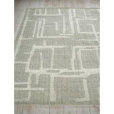 Breckenridge Hand Tufted Wool Abstract Area Rug