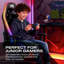X Rocker Adjustable Swiveling PC & Racing Game Chair-120944027