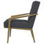 Chaise d'appoint rembourrée avec accoudoirs-623106659