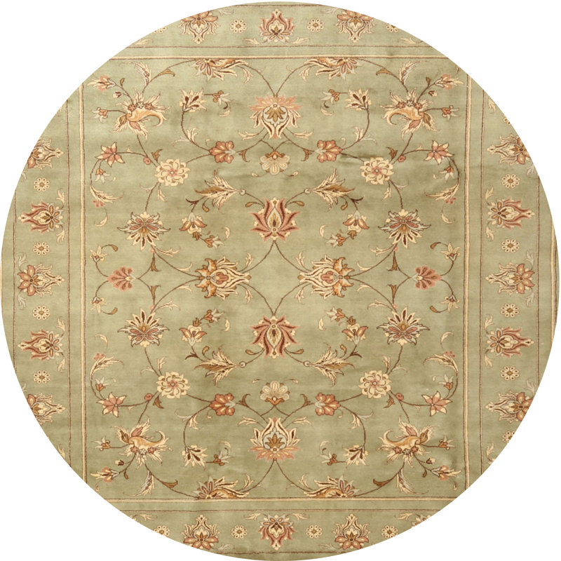 Cerullo Oriental Indoor Rug, Round 3'