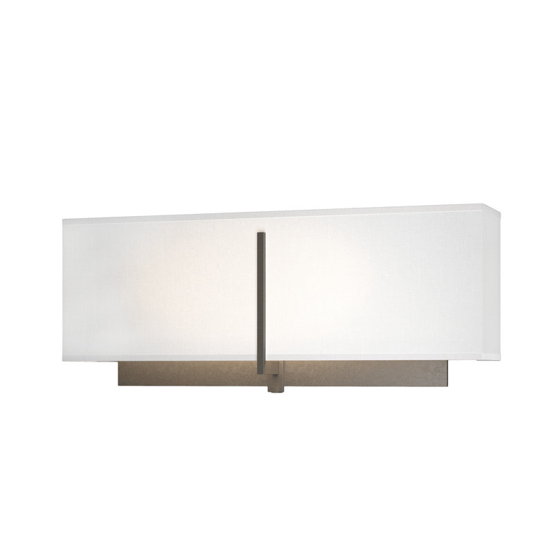 Applique murale encastrée 2 lumières Exos, Anna ton naturel, Fumée foncée