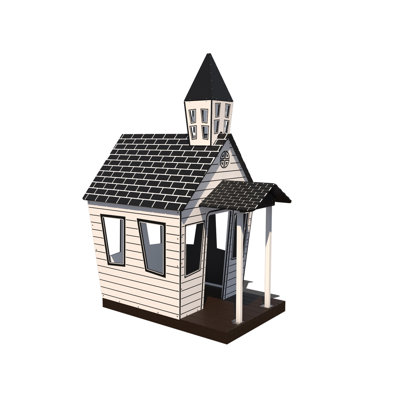 Chapel 6' x 4' Metal Playhouse
