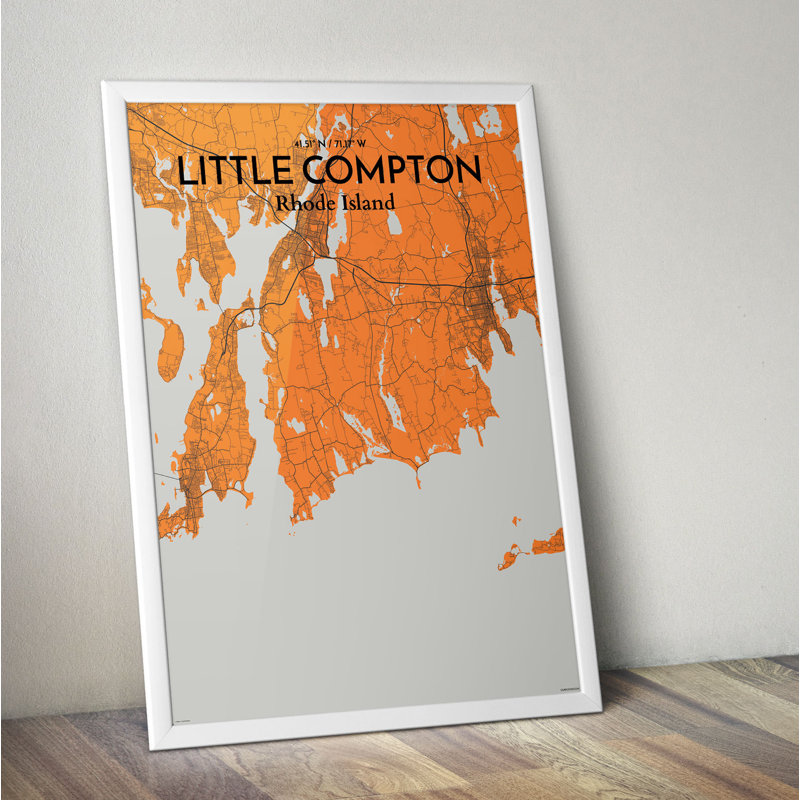 Little Compton - No Frame Print, 70cm H x 50cm W x 0.13cm D