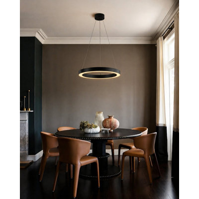 Luminaire suspendu moderne 1 lumière DEL