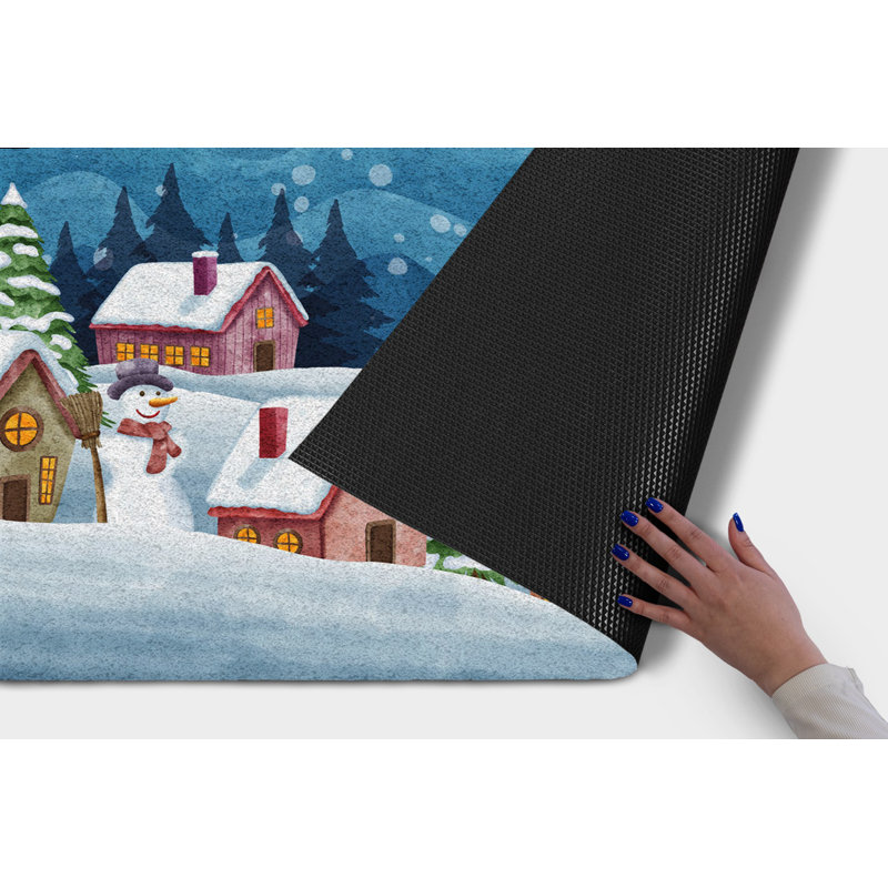 Non-Slip Christmas Outdoor Doormat