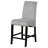 Coad Velvet Upholstered Counter Chair Grey-15331790
