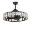 Ventilateur de plafond lustre intelligent à 3 pales de 29 po avec télécommande et ensemble d'éclairage Arana-1850615036