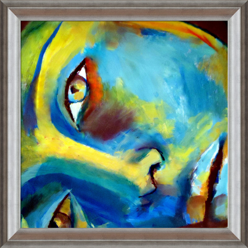 «Doorway to the Heart» par Helena Wierzbicki - Reproduction d'art sur toile encadrée, H 29 po x l 29 po x P 2 po