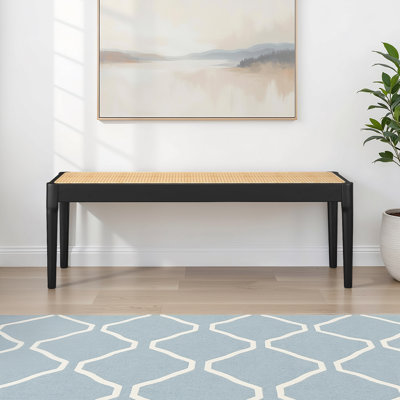 Tristen Solid Wood Bench