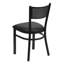 Chaise de restaurant en métal Victoria-1045877025