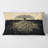 Housse et insert de coussin rectangulaire Tree Silhouette with Roots