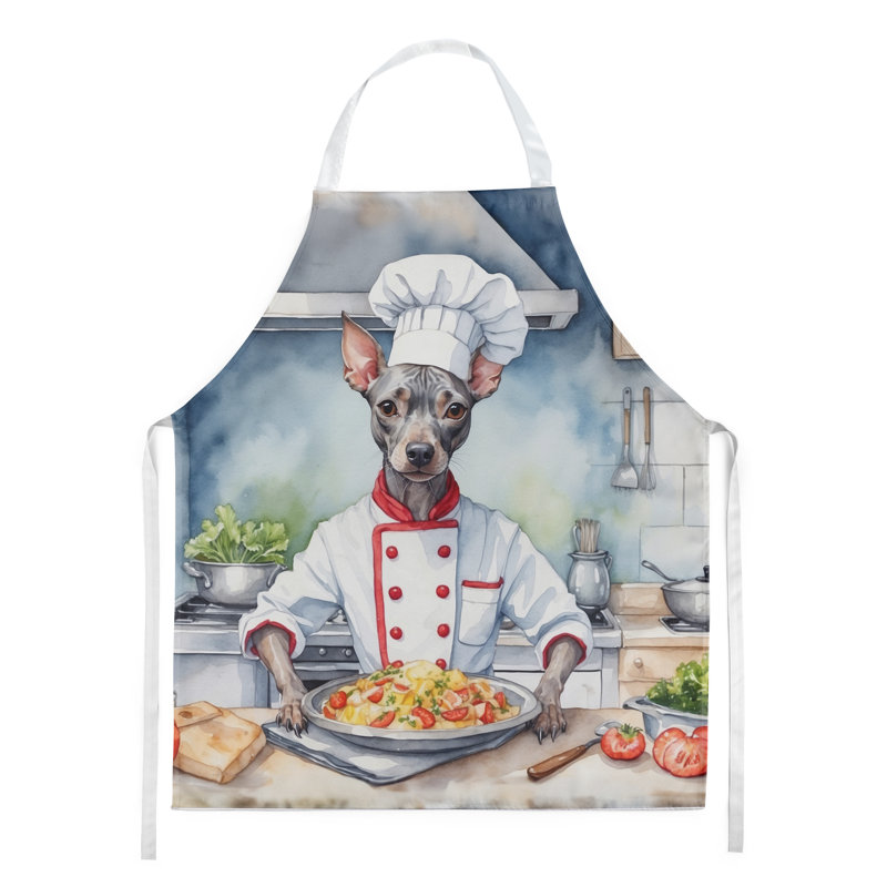 No Pattern Bib Apron