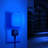 Blue LED Night Light With Automatic Light Sensor Operation-118823609