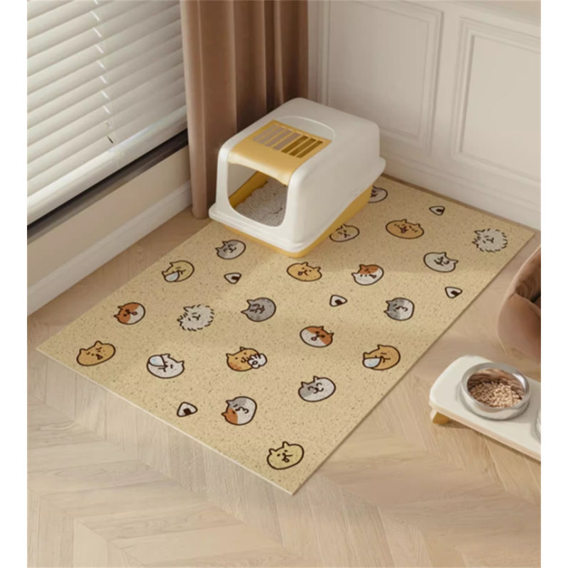 Tapis filtrant pour litière pour chat, H 0,3 po x l 35,43 po x P 23,62 po