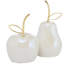 Ensemble de 2 figurines pomme et poire