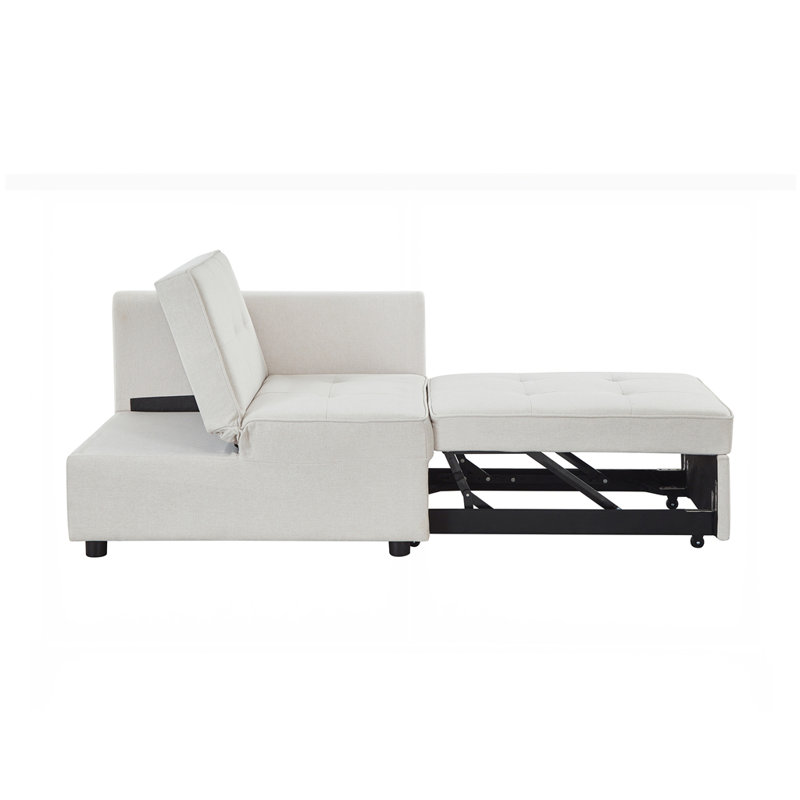 Fauteuil convertible 4 en 1, Beige