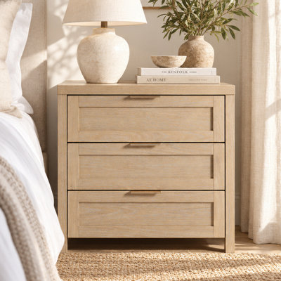 Allenside 28'' W 3-Drawer Nightstand