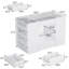 Commode 12 tiroirs Esbon