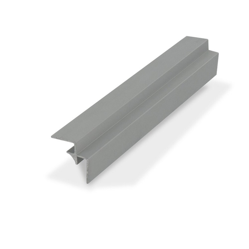 Outwater 9/32" Clear Anodized Aluminum 90 Degree Inside Corner Channel 72In Lengths (Pack Of 10)