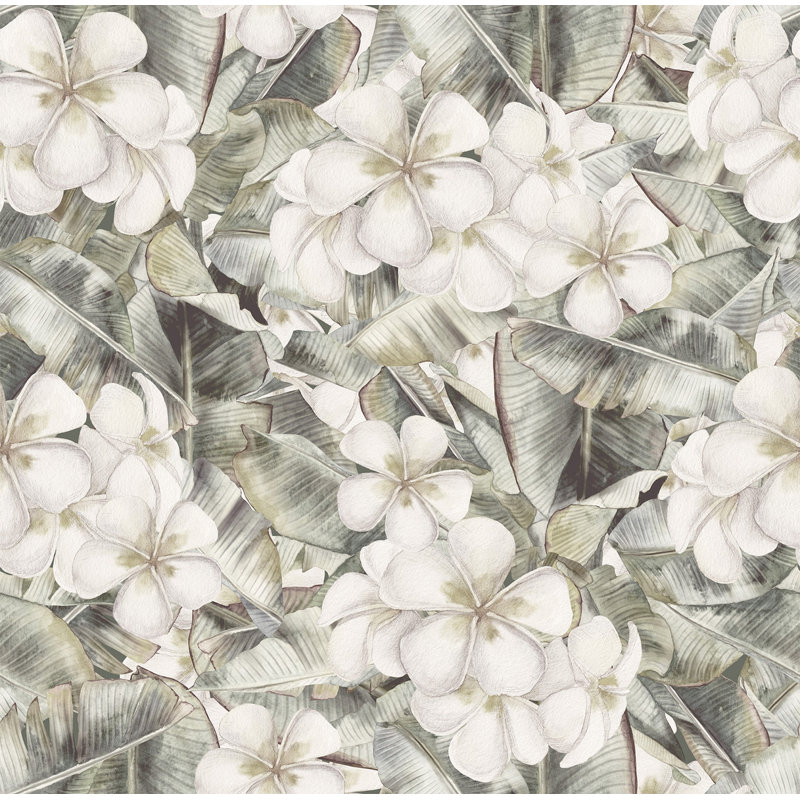 Floral Tile, 2.08' W x 18.75' L